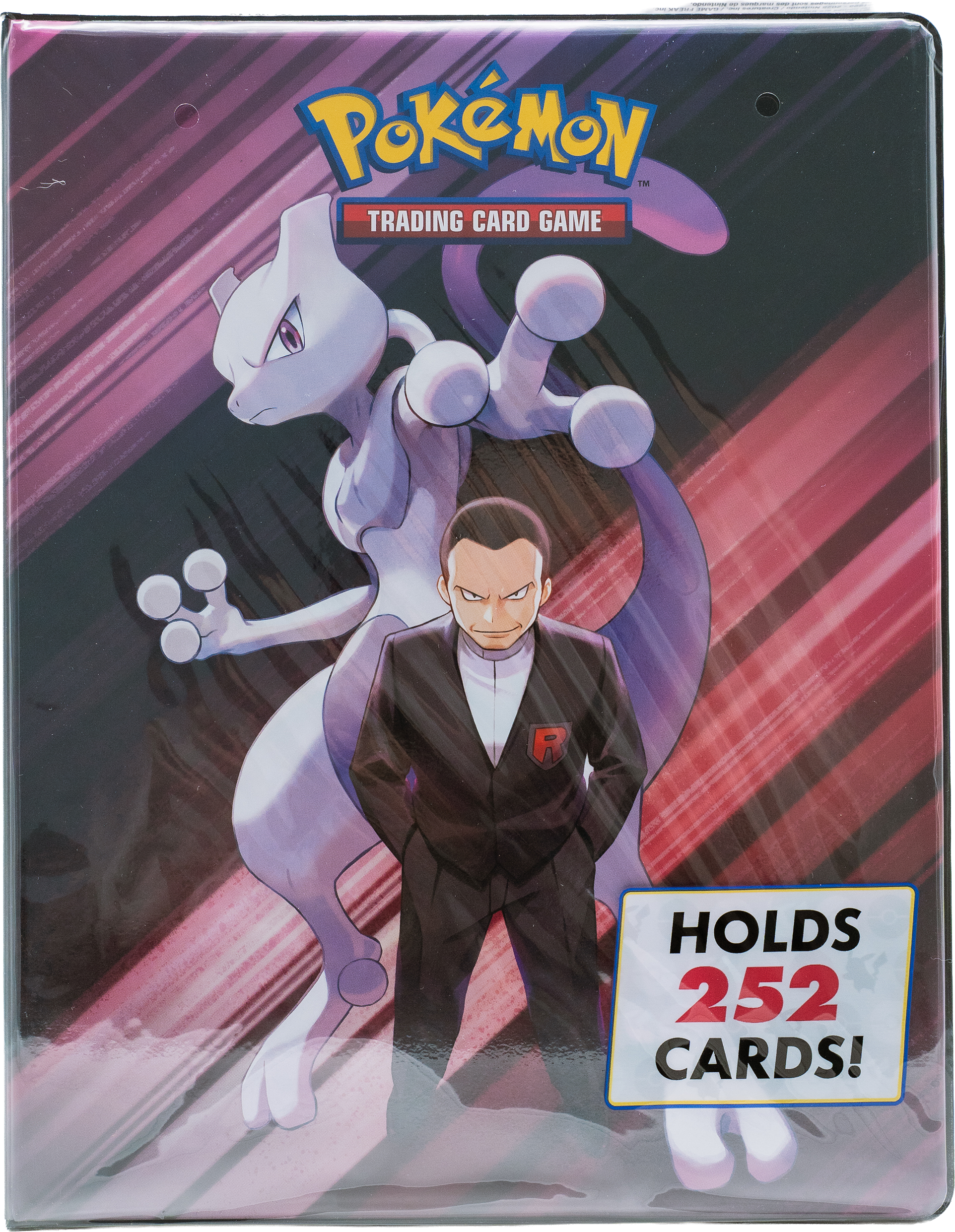 Pokémon 9-Pocket Portfolio „Giovanni & Mewtwo / Team Rocket“