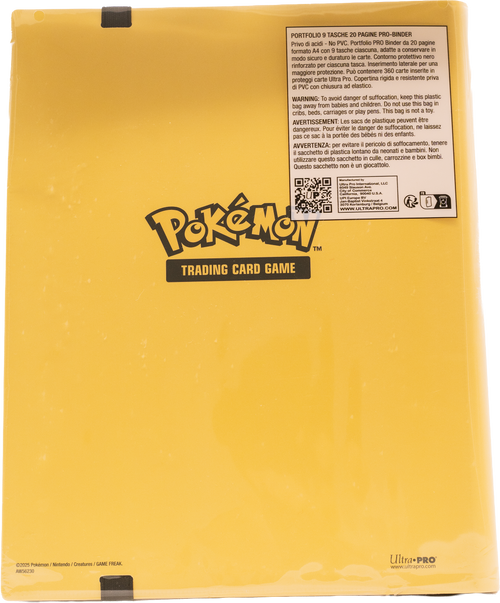 Pokémon 9-Pocket PRO-Binder „Pikachu“