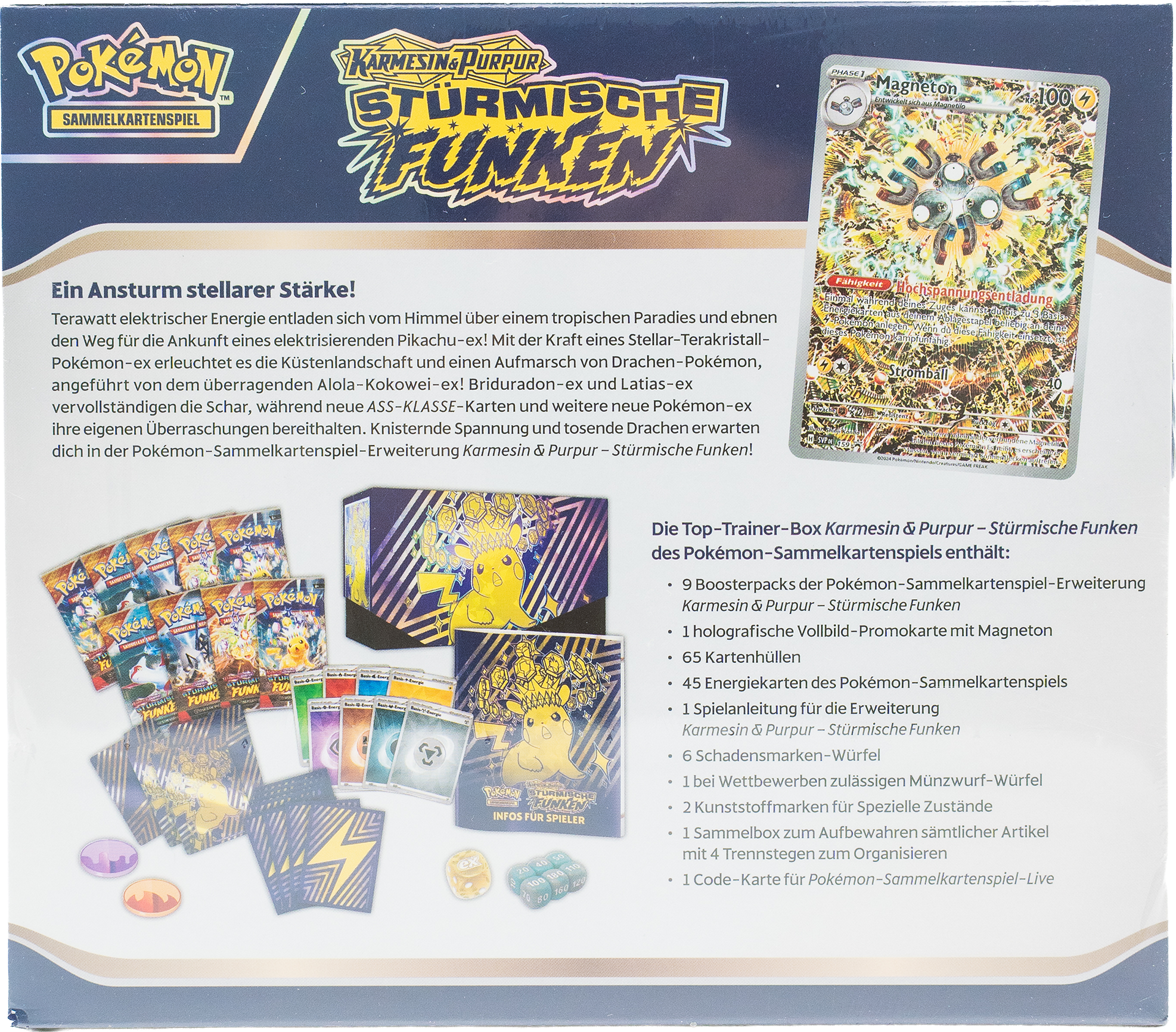 Pokémon TTB Karmesin & Purpur Stürmische Funken (DE)