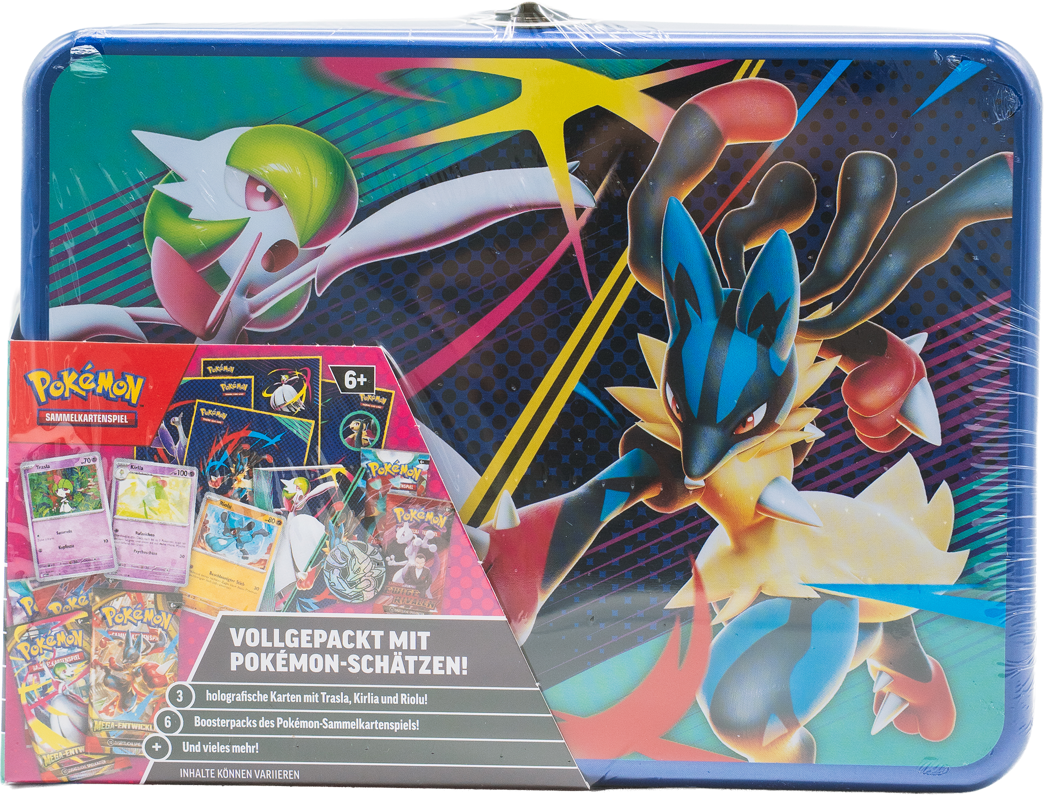 Pokémon Sammelkoffer "Lunch Tin" 2025 Mega Entwicklung (DE)