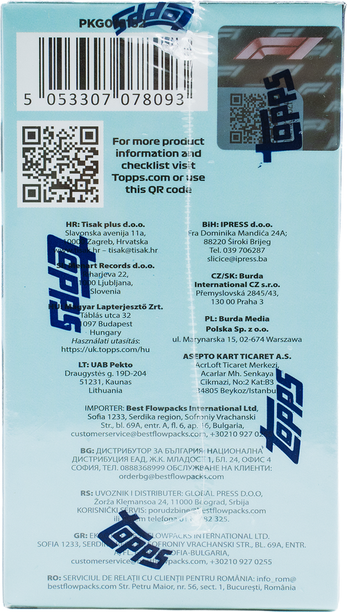 2025 Topps Chrome Formel 1 - Value Box