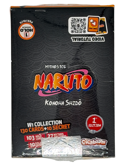Naruto Mythos TCG - First Set Booster Display (24 Booster) [EN] 1st Edition